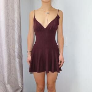 Charlotte Russe Women's Brown Dress
